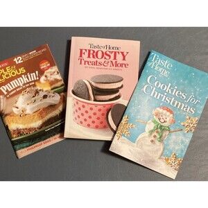 Taste of Home Cookbooks 3 Frosty Treats Cookies For Christmas Slow Cooker Recipe